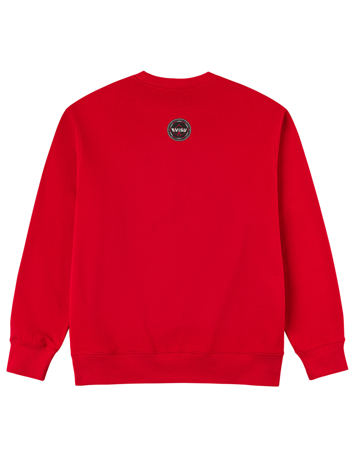 Poker Lucky Dice Embroidery Sweatshirt - Red